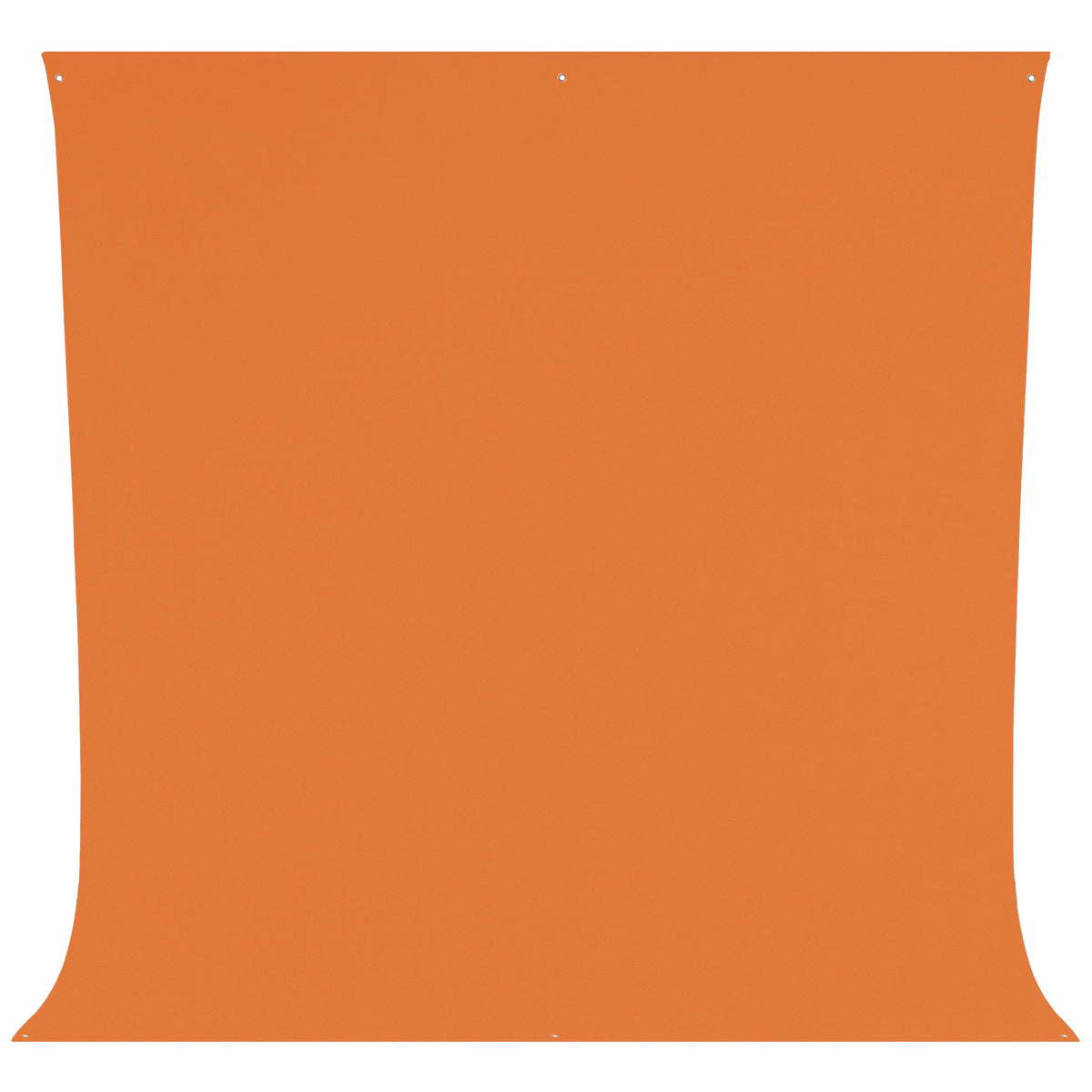 Wrinkle-Resistant Backdrop - Tiger Orange (9' x 10')
