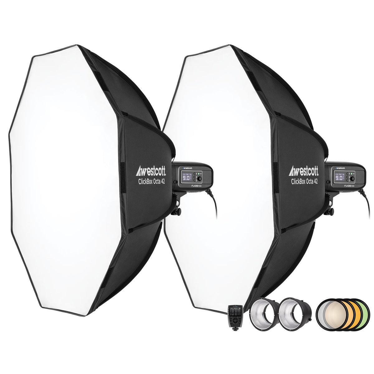 FJ400-SE 2-Light Studio Strobe Kit with FJ-X3 Wireless Trigger