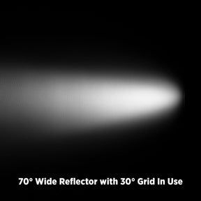 70-Degree Wide Reflector with Honeycomb Grids (FJ800, FJ400, FJ400 II, FJ400-SE, FJ250, Bowens)