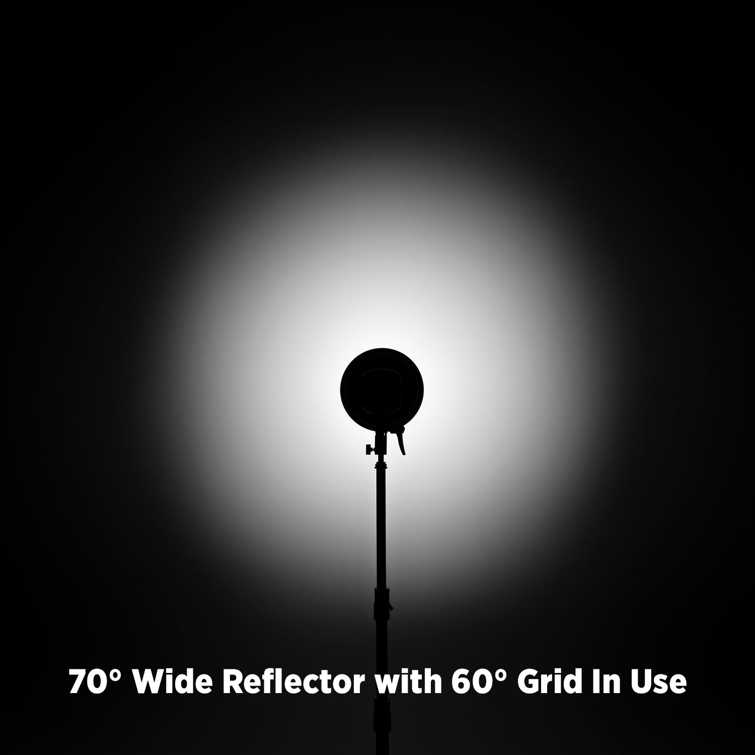 70-Degree Wide Reflector with Honeycomb Grids (FJ800, FJ400, FJ400 II, FJ400-SE, FJ250, Bowens)