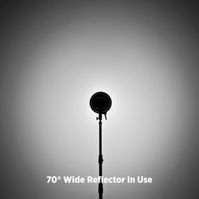 70-Degree Wide Reflector with Honeycomb Grids (FJ800, FJ400, FJ400 II, FJ400-SE, FJ250, Bowens)