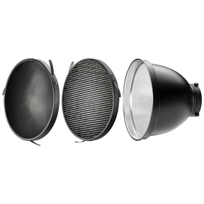 70-Degree Wide Reflector with Honeycomb Grids (FJ800, FJ400, FJ400 II, FJ400-SE, FJ250, Bowens)