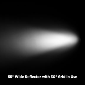 55-Degree Wide Umbrella Reflector with Honeycomb Grids (FJ800, FJ400, FJ400 II, FJ400-SE, FJ250, Bowens)