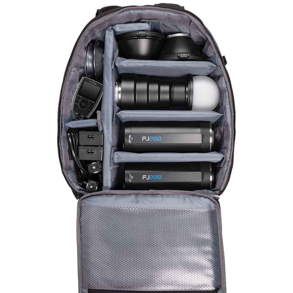 FJ200 Strobe 2-Light Backpack Kit