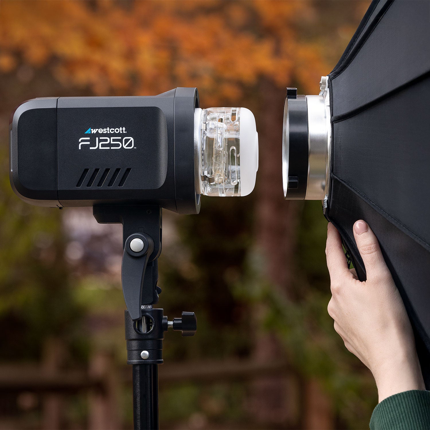 FJ250 Touchscreen Strobe with FJ Pro AC/DC Battery (250Ws)